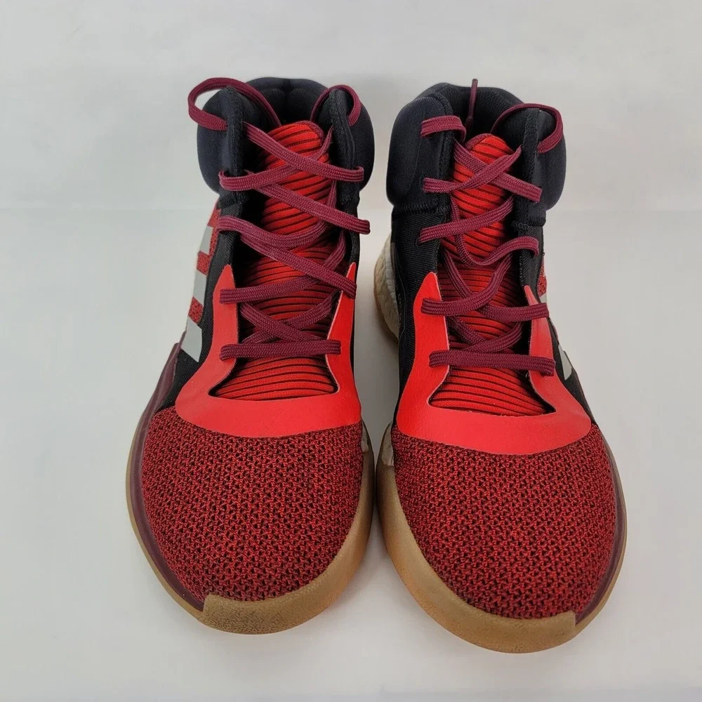 Adidas Marquee Boost J Basketball Shoes Youth / Men 7 BB9319‎ Red Black Gray